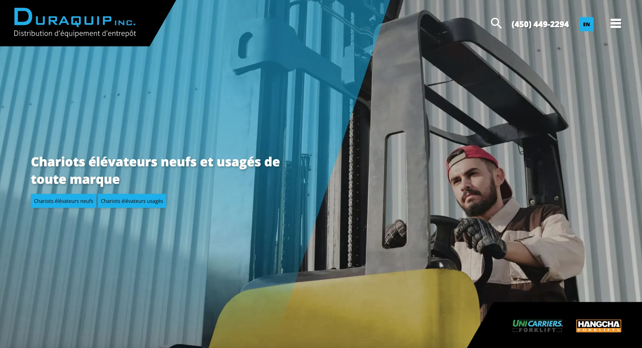 Photo du site web de Duraquip